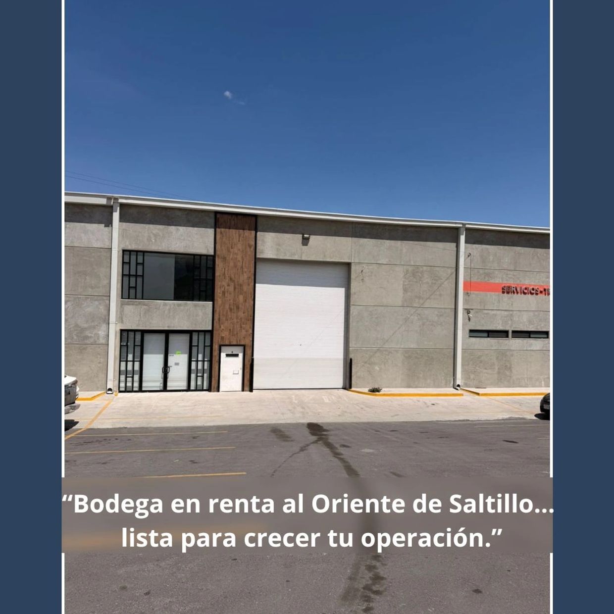 Bodega en Renta al Oriente de Saltillo en Blvd. Fundadores