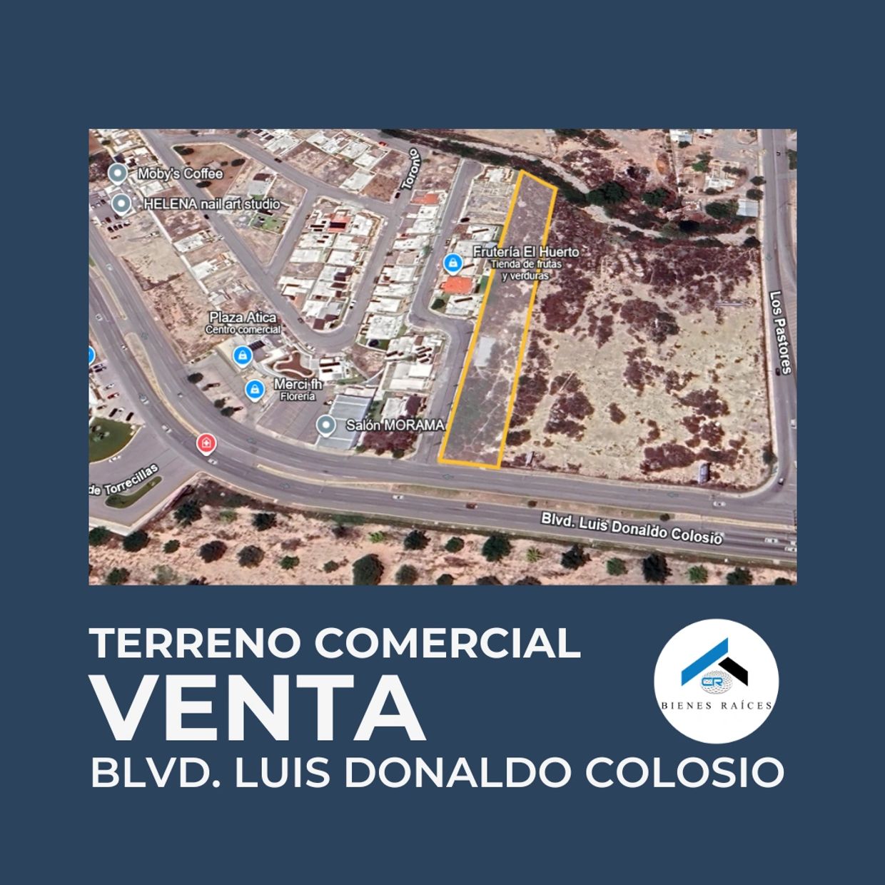 "Terreno en venta sobre Blvd. Colosio, zona VIP de alto crecimiento al Norte de Saltillo"