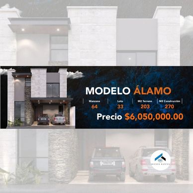 "Casa en venta Modelo Álamo en SETERRA Residencial, residencial privado al norte de Saltillo".