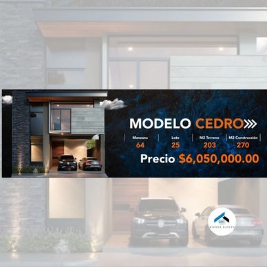 "Casa en venta Modelo Cedro en SETERRA Residencial, fraccionamiento privado en Saltillo Norte".