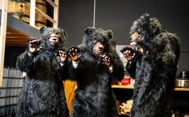 The Three Bears in the Whiskey Warehouse