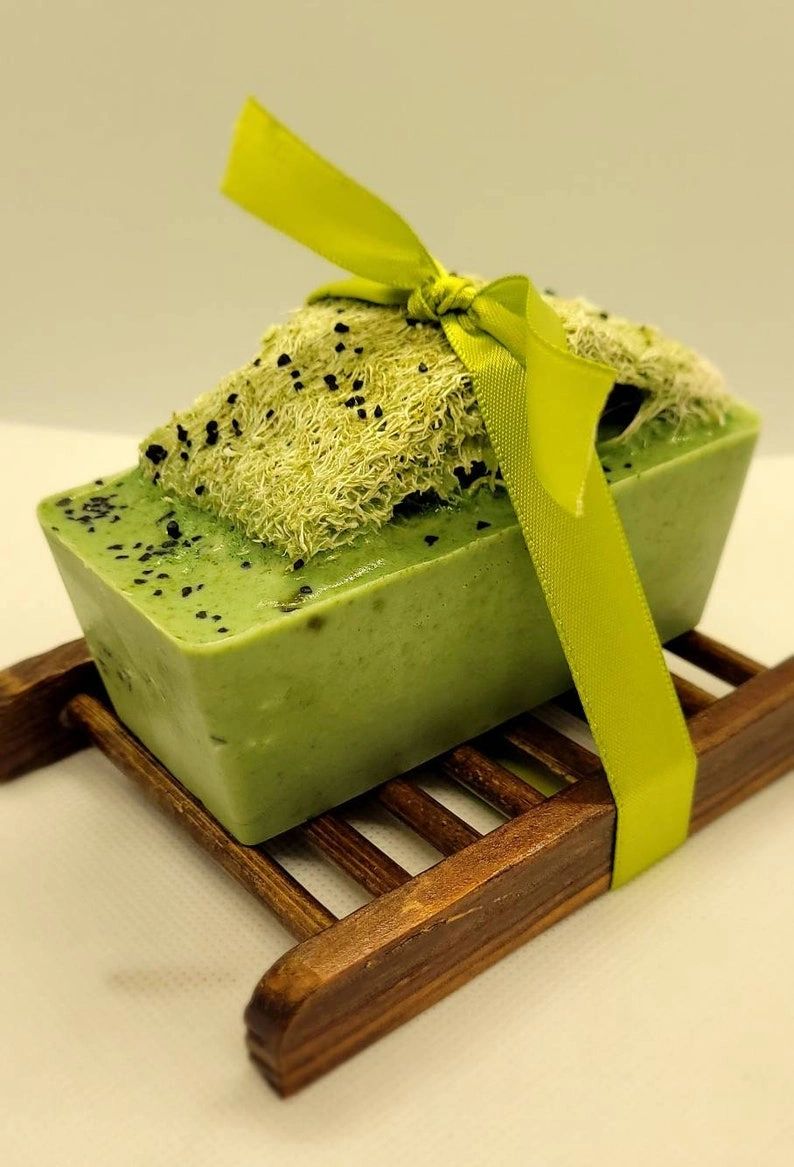Tea Tree Foot Loofah Scrub Bar