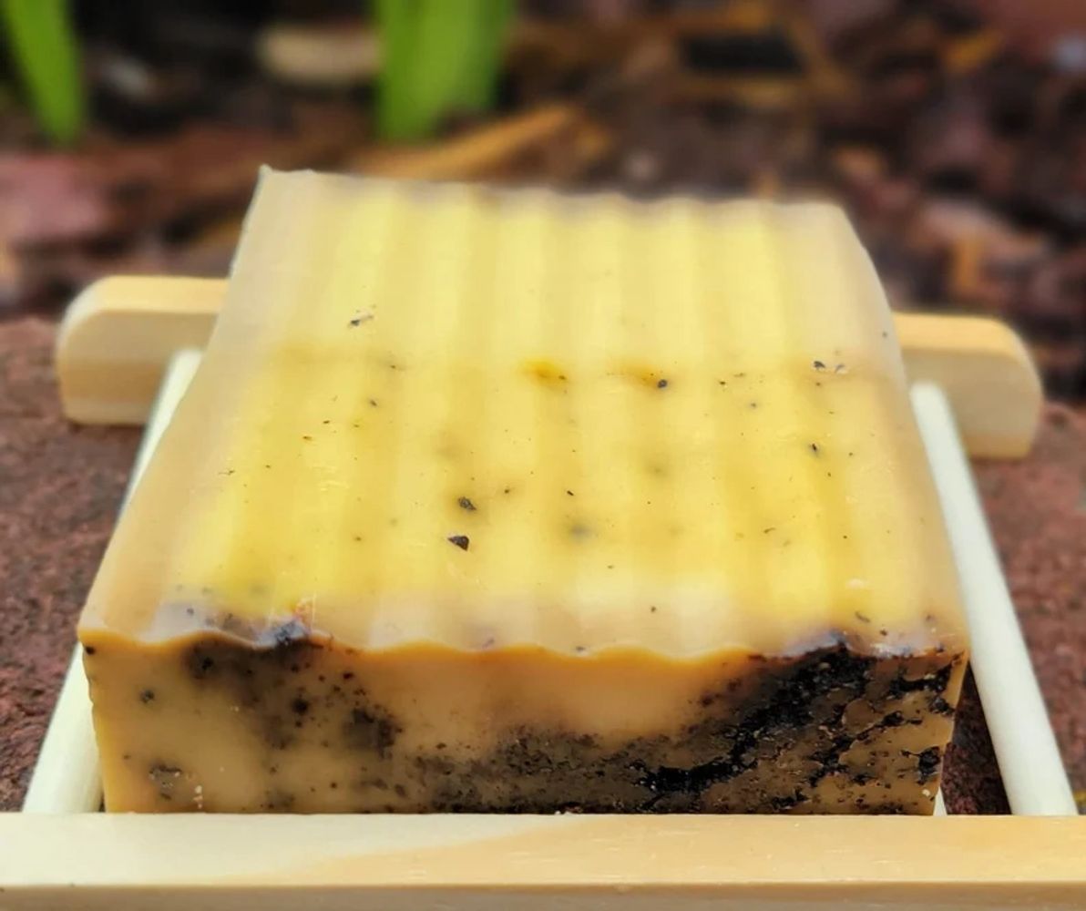 Yellow Turmeric Lemon Honey Soap