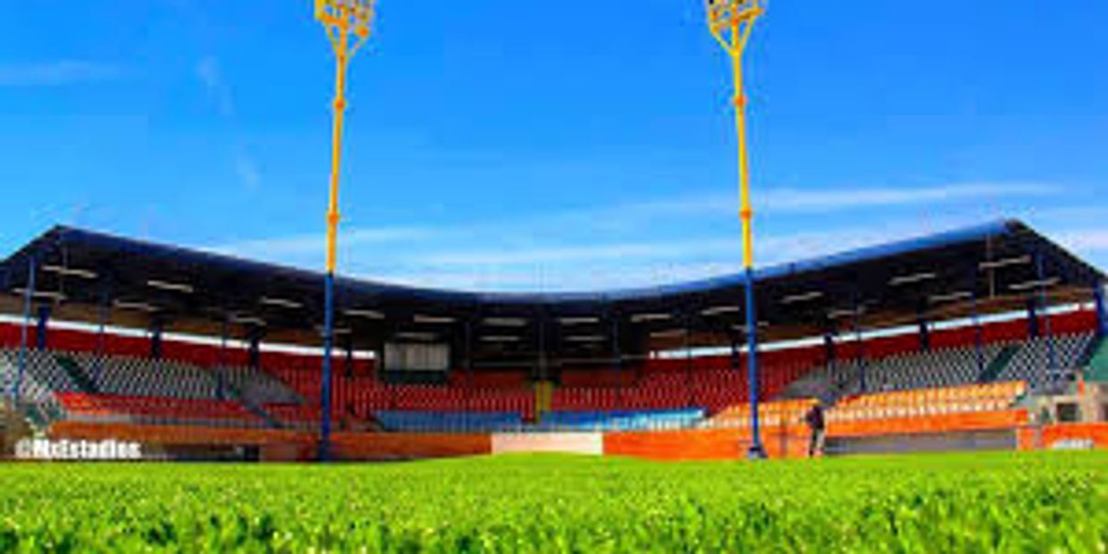 Vista del estadio de Base Ball de Puerto Peñasco Sonora Francisco Leon García