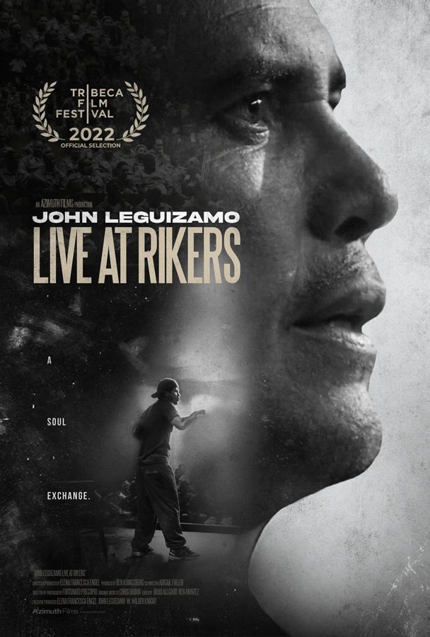 Film poster for 'John Leguizamo Live at Rikers'