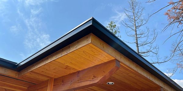 Seamless Box Gutter in Bigfork Montana