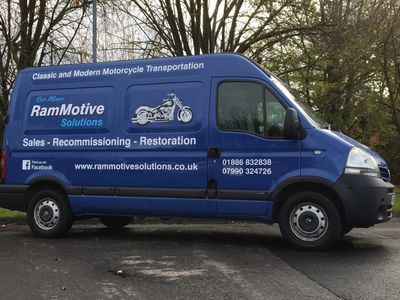 Professional and trusted motorcycle transportation anywhere within the UK