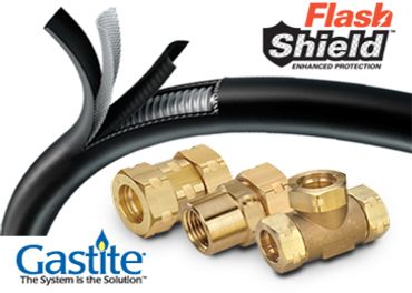 Plumbing Specialists of Oklahoma is a certified Gastite Flash Shield CSST installer