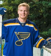 Receive an autographed jersey, photo and the chance to meet Colton Parayko of the St. Louis Blues.
