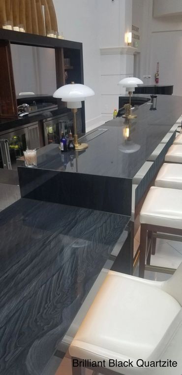 Brilliant Black Quartzite