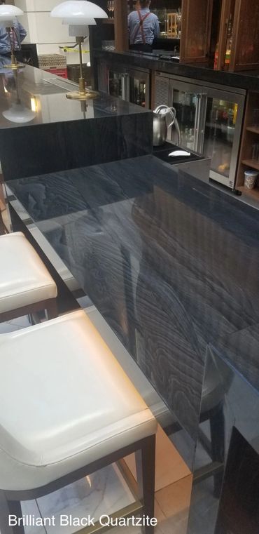 Brilliant Black Quartzite