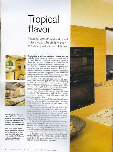 A Touch of Stone Magazine Feature