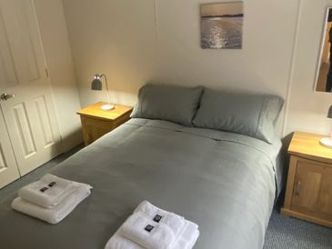 Double bedroom with access to shower room.