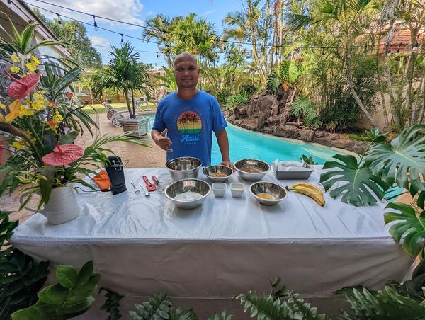 Azul Pool Service Hawaii Poolside Palate Recipe Appetizer Snack Finger Food Beverage Dessert Pool