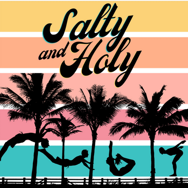 salty and holy aloha lifestyle azul hawaii apparel women men tee shirt clothing hoodie beach ocean