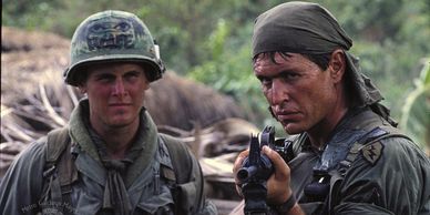 scene from movie "platoon"