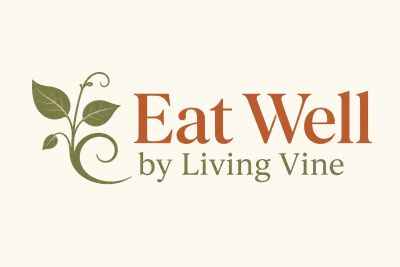 Logo for Eat Well by Living Vine.