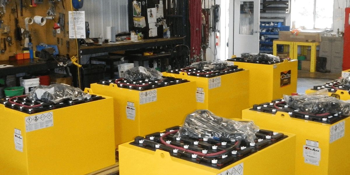 New & Used Forklift Batteries & Chargers