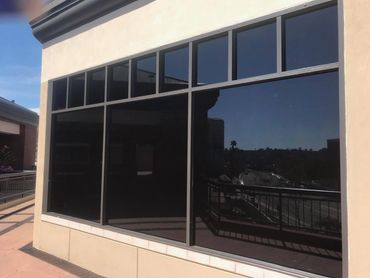 Business, commercial building Tint