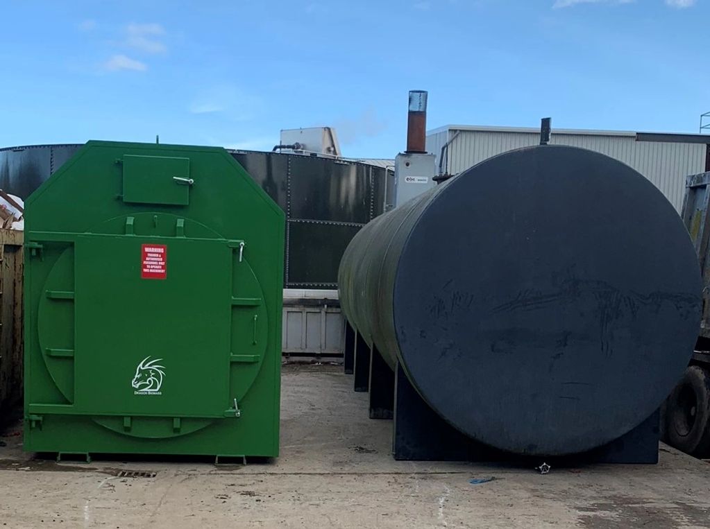 Large Batch biomass heating systems