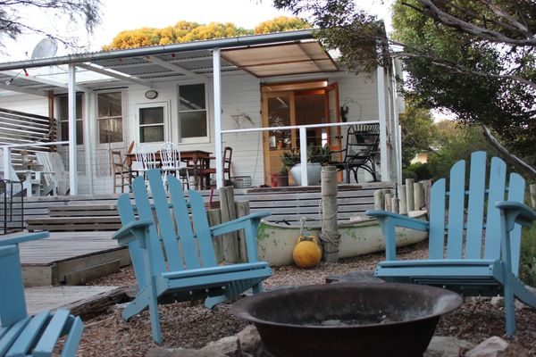 Cosy nights around the outdoor firepit toasting marshmallows