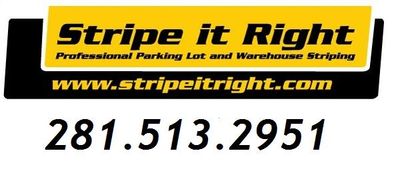 Stripe it Right Professional Warehouse Striping