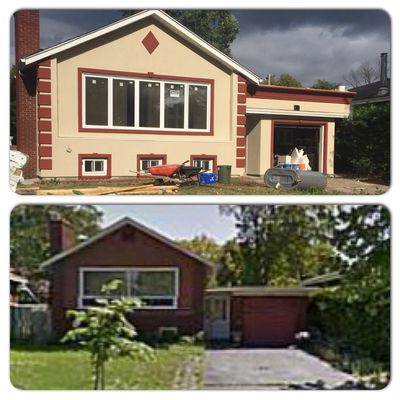 FULL HOME MAKEOVER!- Before and After shot!