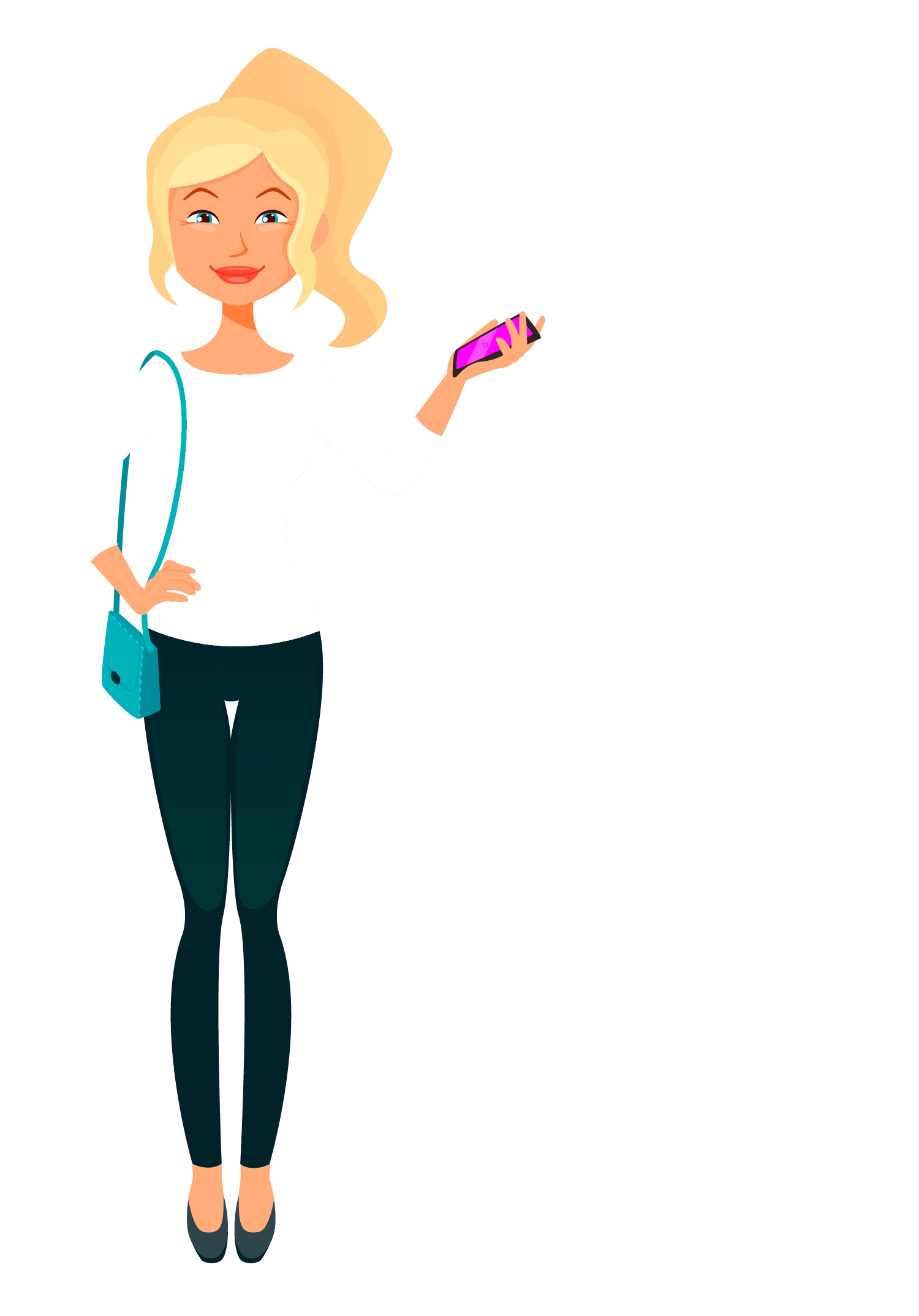 Woman smiling wearing her KHURV shapewear because it creates an instant thigh gap and booty lift.