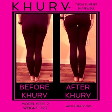 KHURV thigh gap shapewear is the best thigh slimmer shapewear and sculptwear for tight leggins