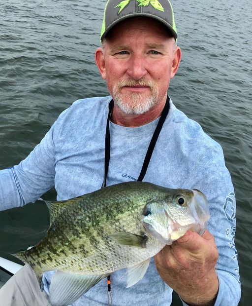 Licensed crappie guide on Lake Palestine!