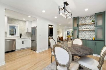 Shaker kitchen cabinets supply project Chicago