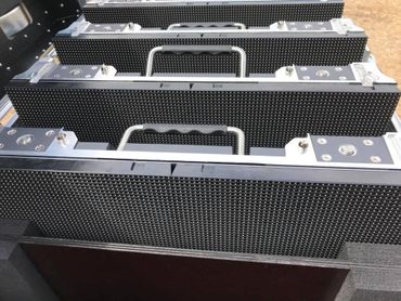 LED screen installation