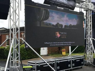 LED screen installation