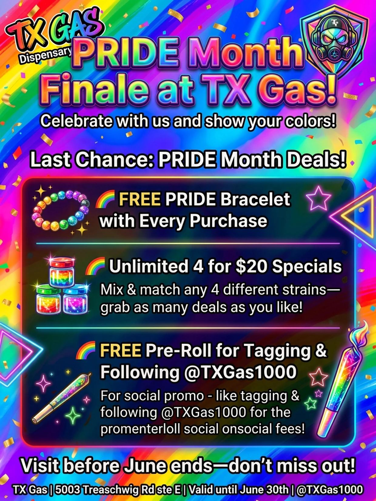 TX Gas proudly supports PRIDE Month, celebrating LGBTQ+ diversity and inclusion. We promote equality