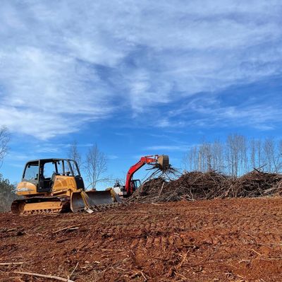 Land clearing and excavation