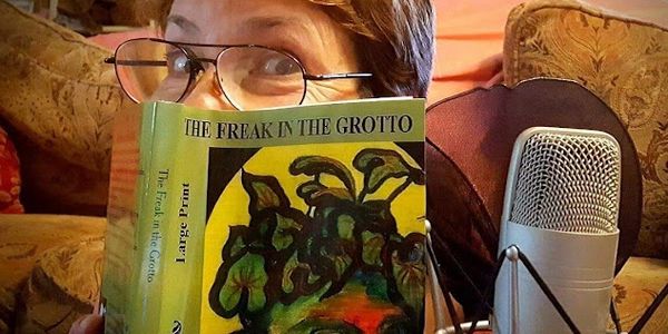 Dr Bluefish working on the Audiobook.