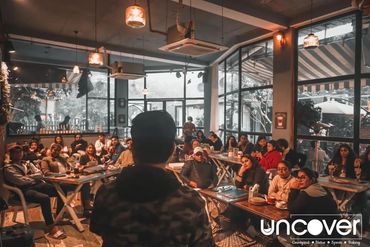Stand-up comedy show at Cafe Uncover