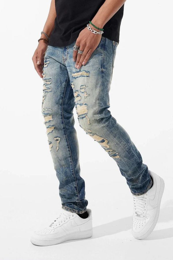 Men’s Slim Fit Jeans – Comfortable Urban Fashion & Casual Style
Jean para Hombre Ajustado