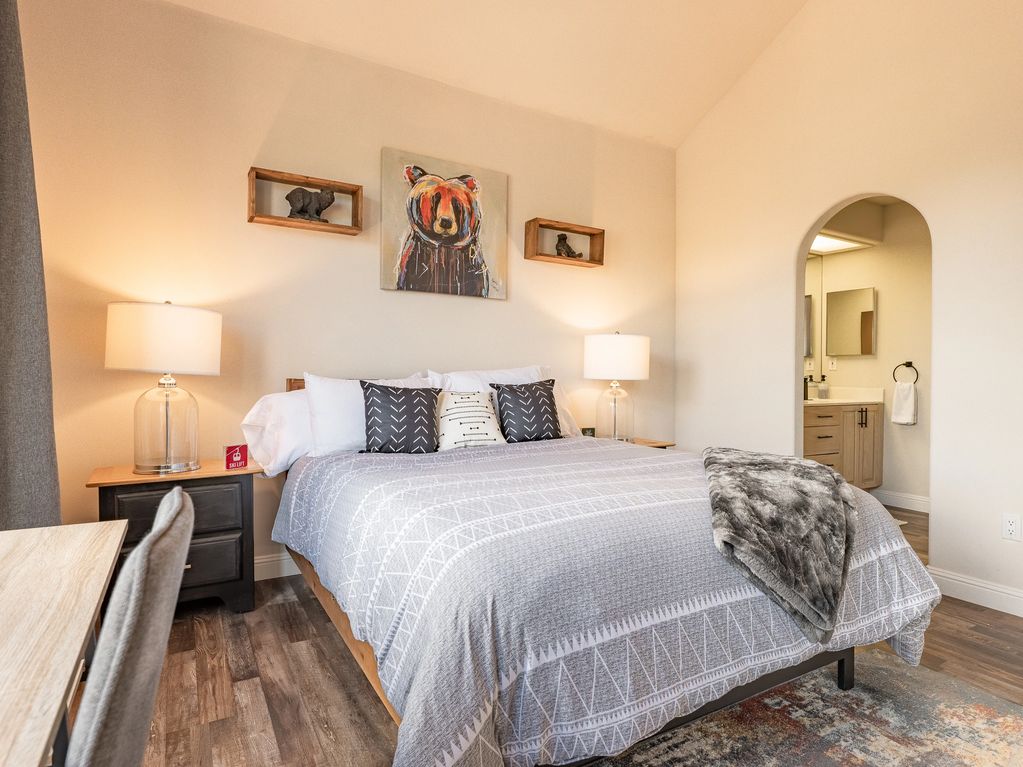 Master Bedroom on main floor