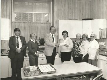 The Clearinghouse was created in 1981 to  "Offer a hand, not a hand out".