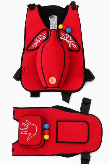 Choking training vest.