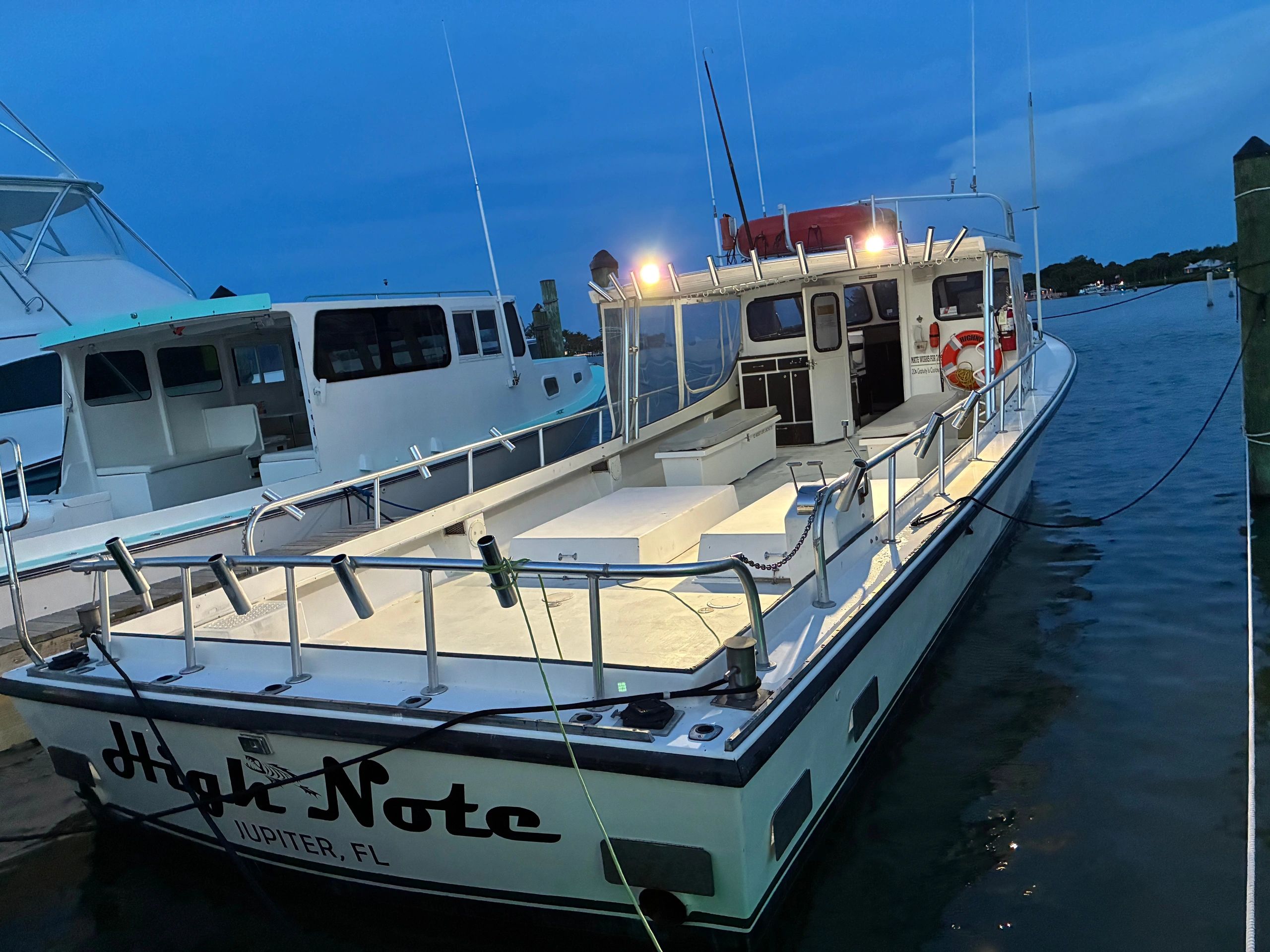 Fishing boat Jupiter Florida