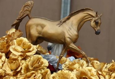 The Championship Trophy for the Qatar International Arabian Horse Show