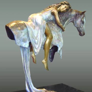 Sold. Harmony bronze sculpture
26" / 66 cm high