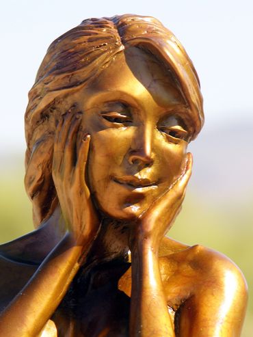Grace bronze sculpture