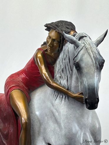 Available. Harmony bronze sculpture
26" / 66 cm high