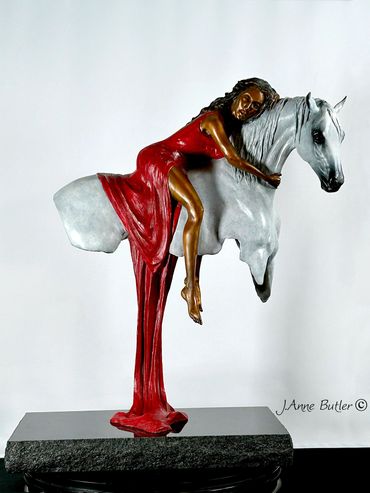 Available. Harmony bronze sculpture
26" / 66 cm high