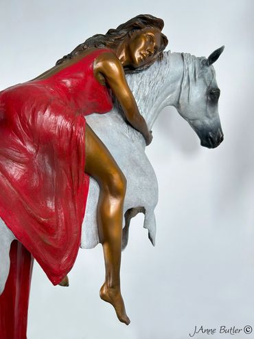 Available. Harmony bronze sculpture
26" / 66 cm high