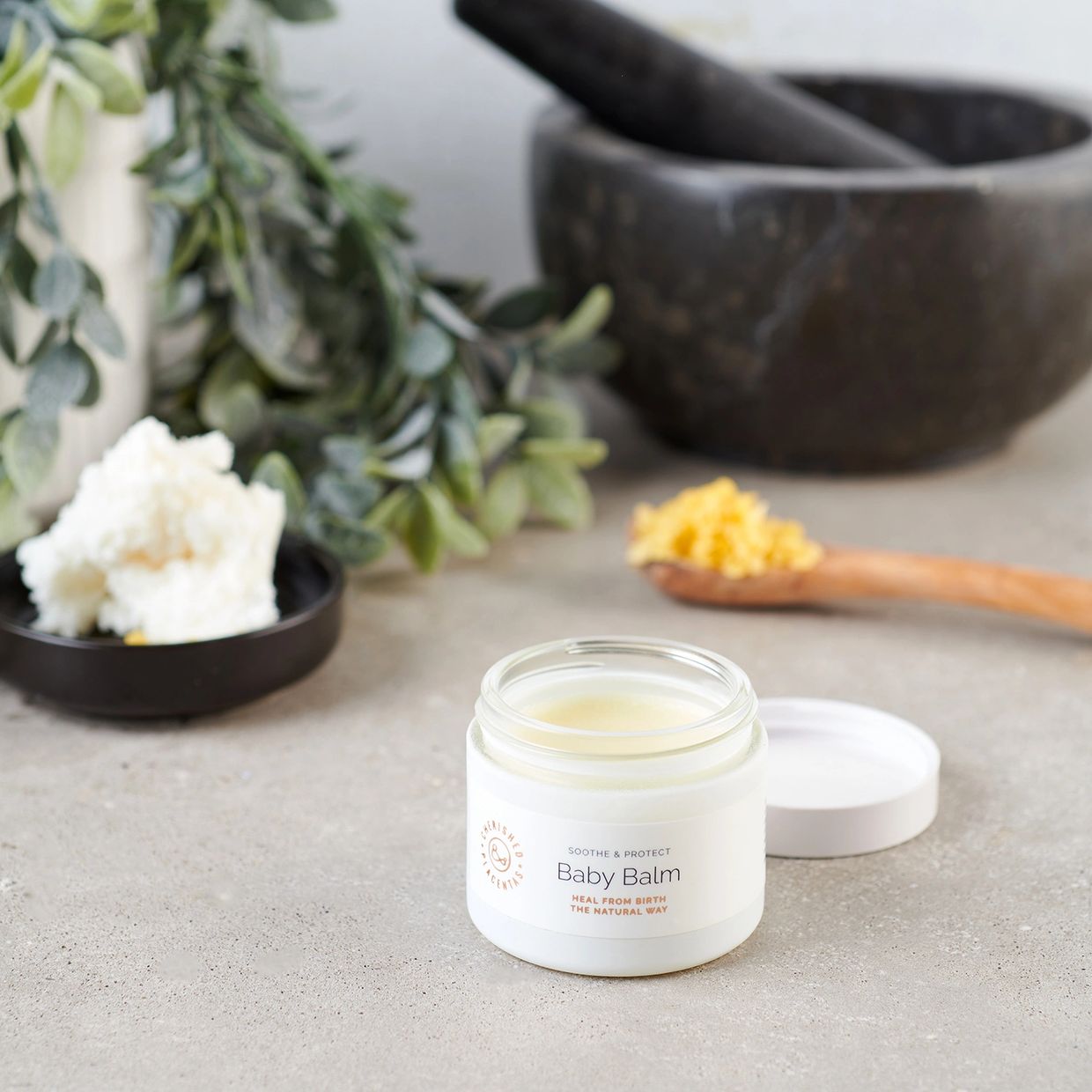 Organic mother and baby balm