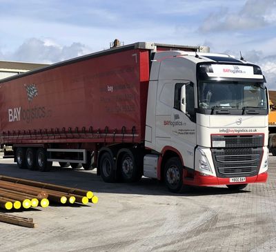 bay logistics hgv truck and trailer